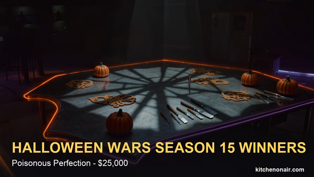 Who Won Halloween Wars Season 15? Poisonous Perfection and the $25,000